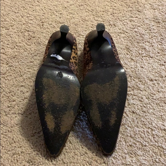 Impo stretch Leopard shoes size 8 - Picture 3 of 10